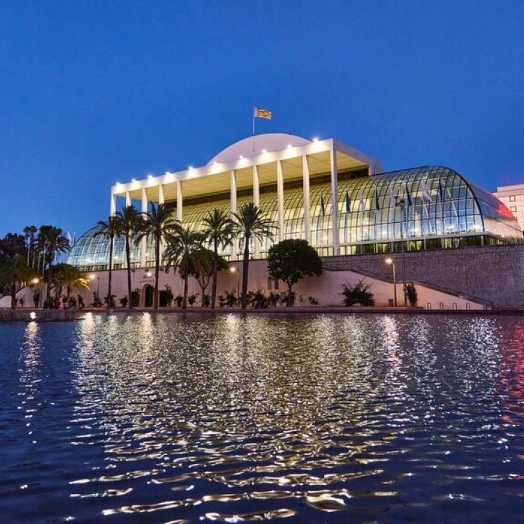 Imagen relacionada de palau musica valencia iluminacion led