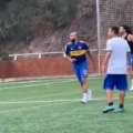 Imagen relacionada de dani alves futbol informal libertad condicional