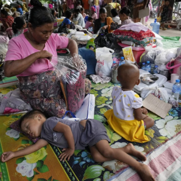 Imagen relacionada de inundaciones myanmar