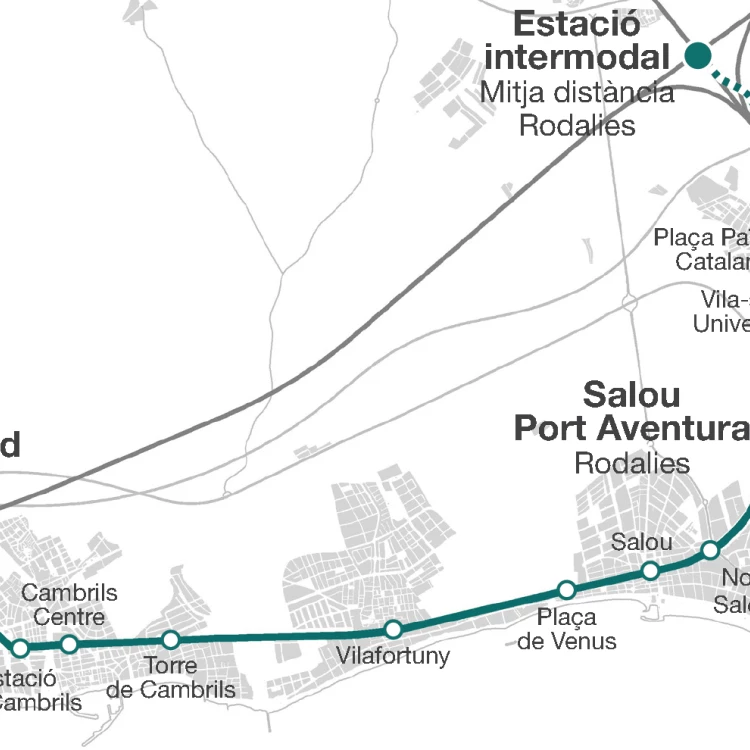 Imagen relacionada de cataluna inicia construccion tranvia camp tarragona