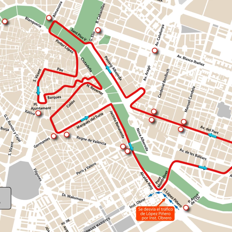 Imagen relacionada de carrera nocturna valencia 2024