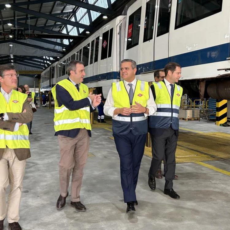 Imagen relacionada de mejora talleres mantenimiento metro sacedal