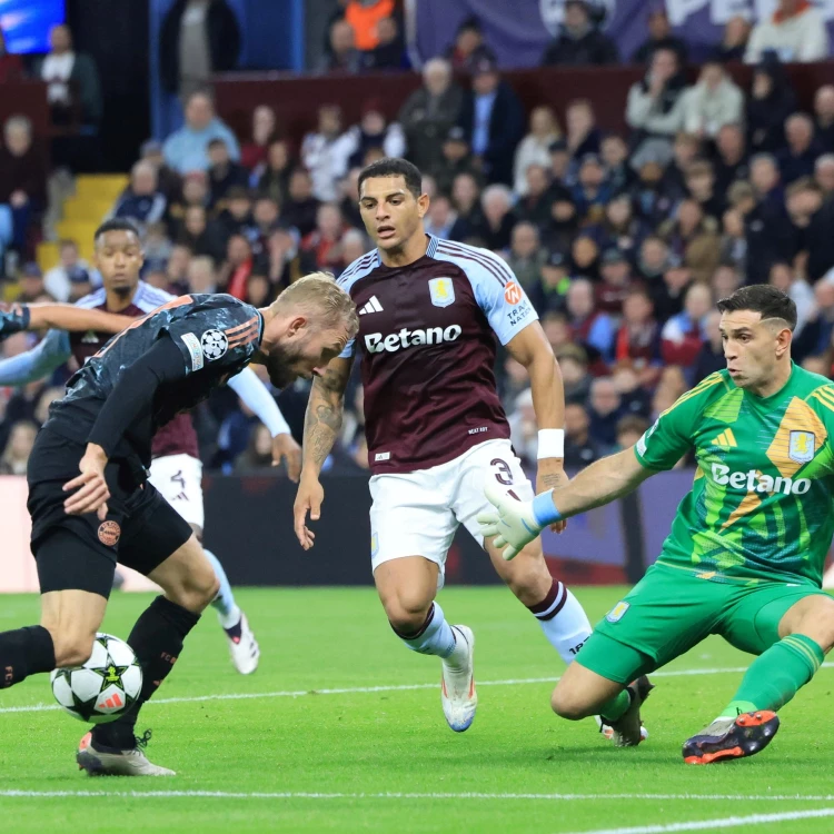 Imagen relacionada de emiliano martinez victoria aston villa bayern munich