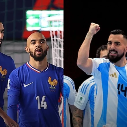 Imagen relacionada de argentina francia semifinal mundial futsal 2024