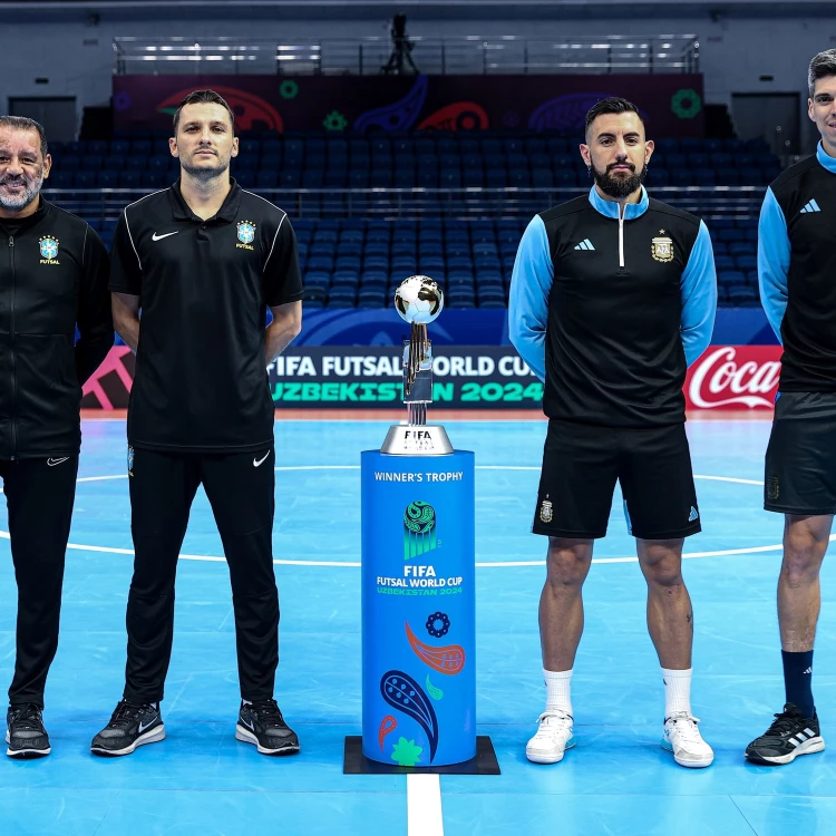 Imagen relacionada de argentina brasil final mundial futsal