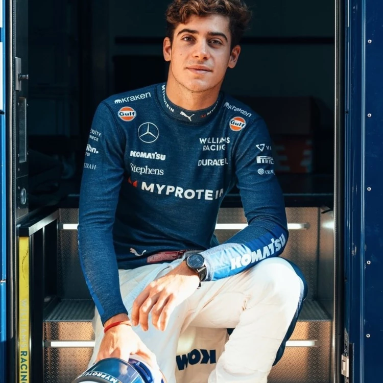 Imagen relacionada de franco colapinto formula 1 williams