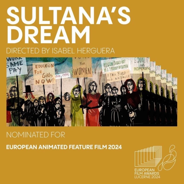 Imagen relacionada de pelicula suenio sultana nominada premios cine europeo 2024