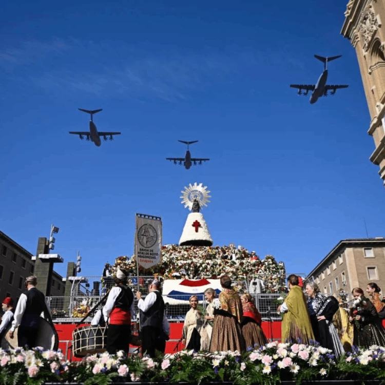 Imagen relacionada de ofrenda flores fiestas pilar zaragoza 2024