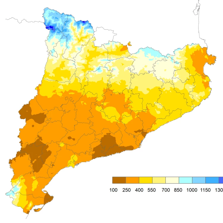 Imagen relacionada de ano pluviometrico 2022 2023 cataluna seco