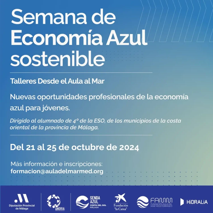 Imagen relacionada de estudiantes exploran economia azul talleres