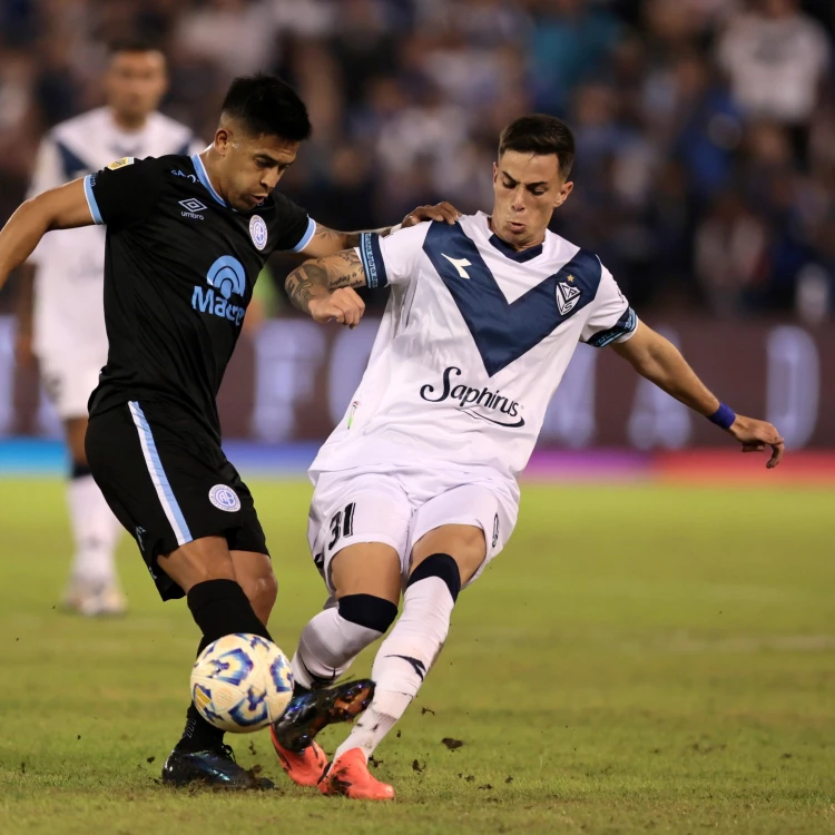 Imagen relacionada de velez belgrano empate partido emocionante