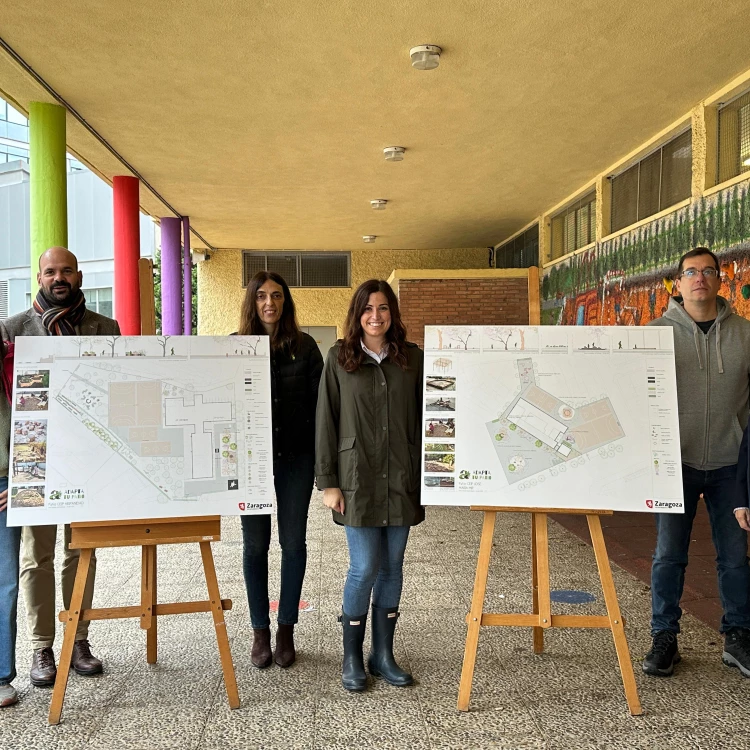 Imagen relacionada de naturalizacion patios escolares zaragoza