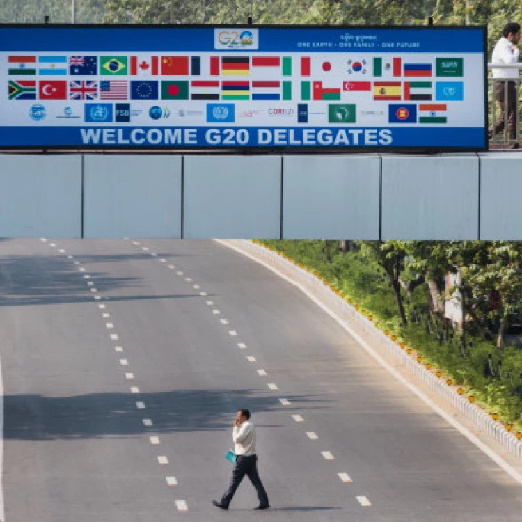 Imagen relacionada de cumbre g20 nueva delhi calles desiertas tarifas hoteleras