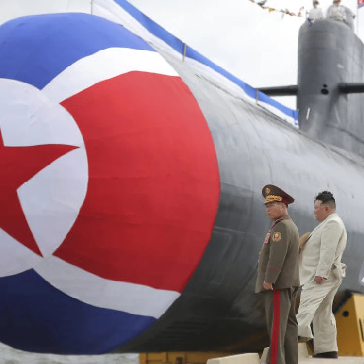 Imagen relacionada de corea norte lanza submarino nuclear ataque