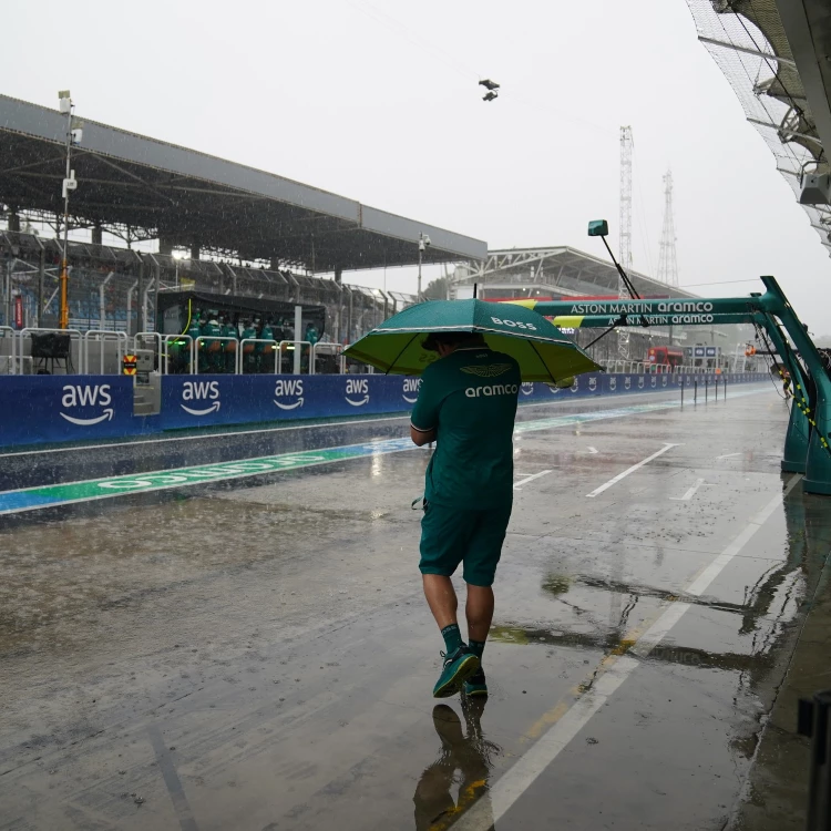 Imagen relacionada de franco colapinto carrera sprint gp brasil suspendida