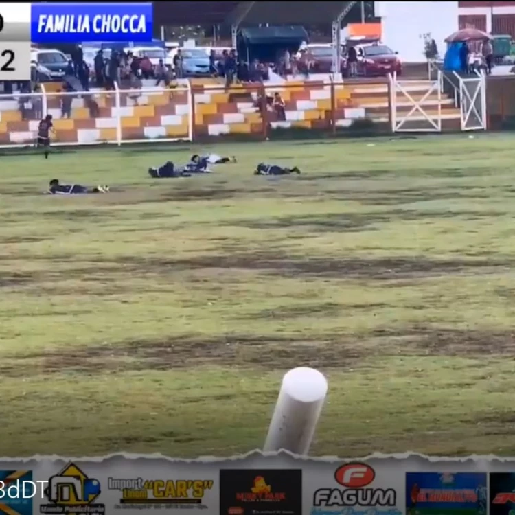 Imagen relacionada de tragica violencia rayo partido futbol peruano