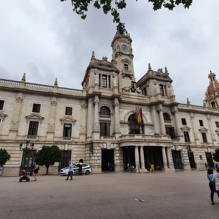 Imagen relacionada de paralizacion instalacion luces navidenas valencia