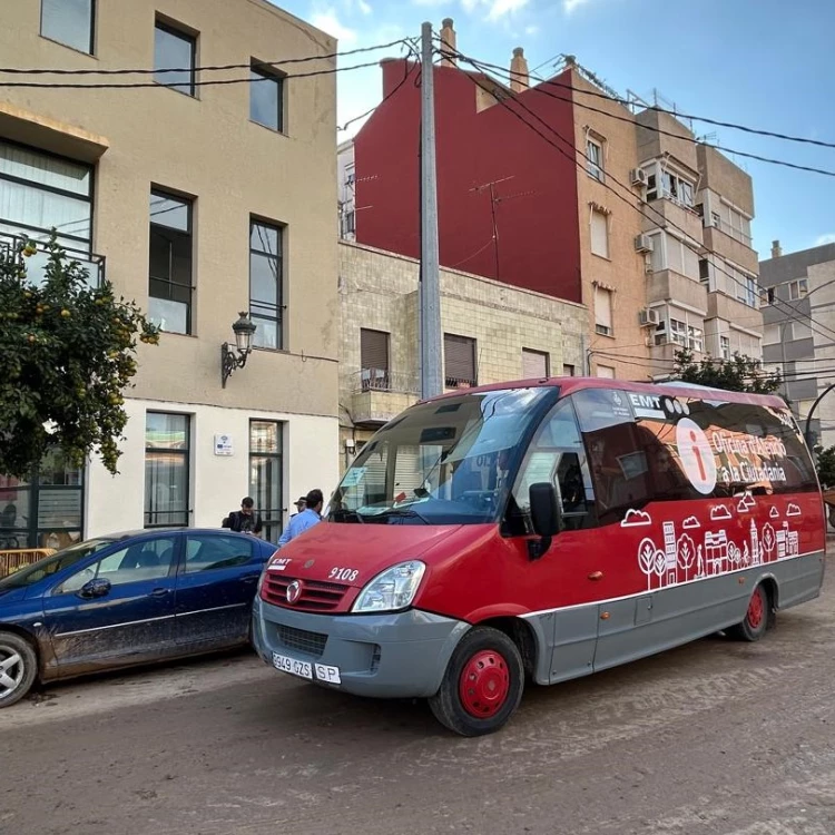 Imagen relacionada de emt restablece conexiones valencia inundaciones