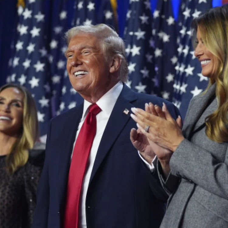 Imagen relacionada de donald trump victoria electoral familia florida