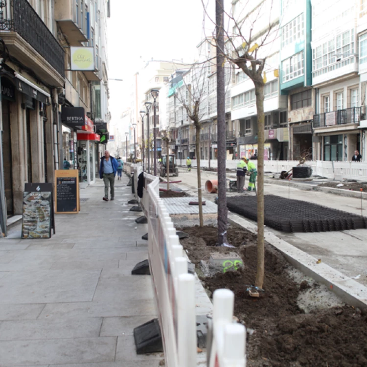 Imagen relacionada de progreso obras reurbanizacion calle san andres