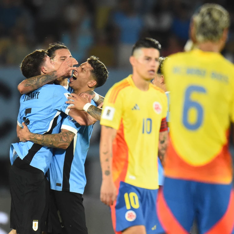 Imagen relacionada de victoria uruguay colombia eliminatorias