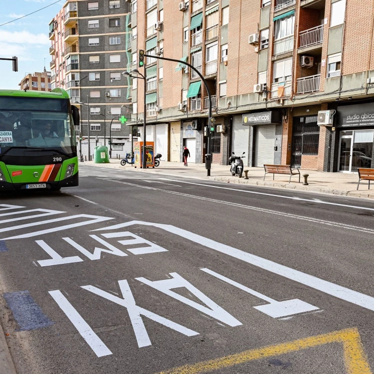 Imagen relacionada de nueva movilidad carril exclusivo valencia