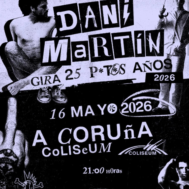 Imagen relacionada de dani martin concierto la coruna 2026