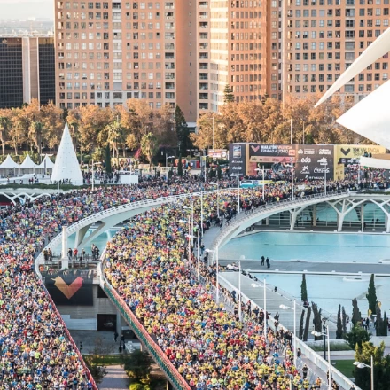 Imagen relacionada de maraton valencia huella carbono sostenibilidad