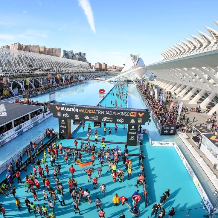 Imagen relacionada de valencia maraton 44 edicion solidaridad