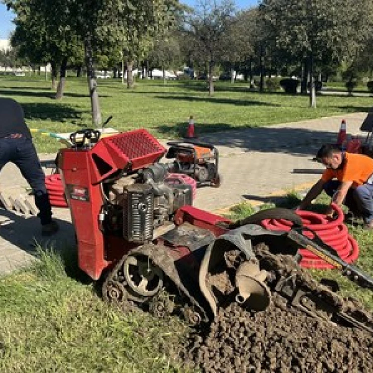 Imagen relacionada de mejoras riego parque poligono pino sevilla