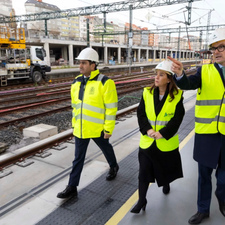 Imagen relacionada de inauguracion terminal provisional la coruna