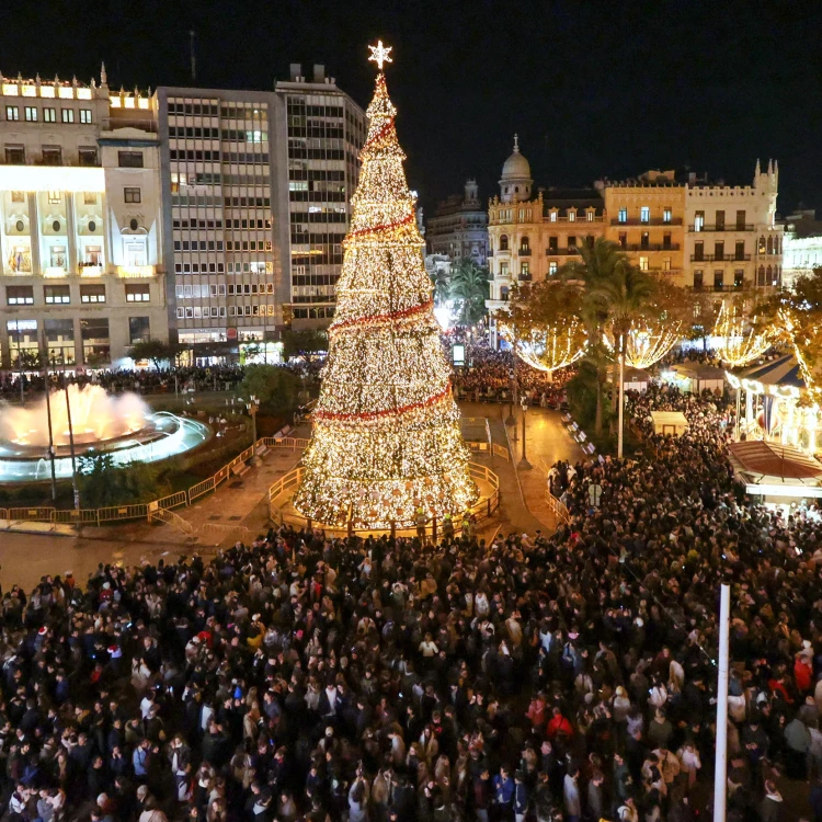 Imagen relacionada de valencia apuesta peaton fiestas navidenas