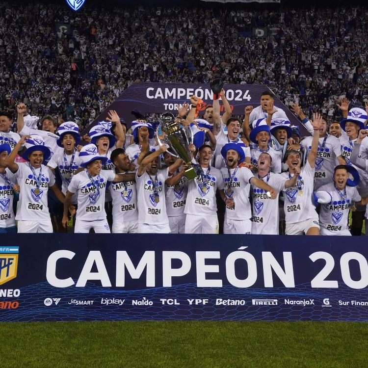 Imagen relacionada de velez sarsfield conquista liga profesional 2024