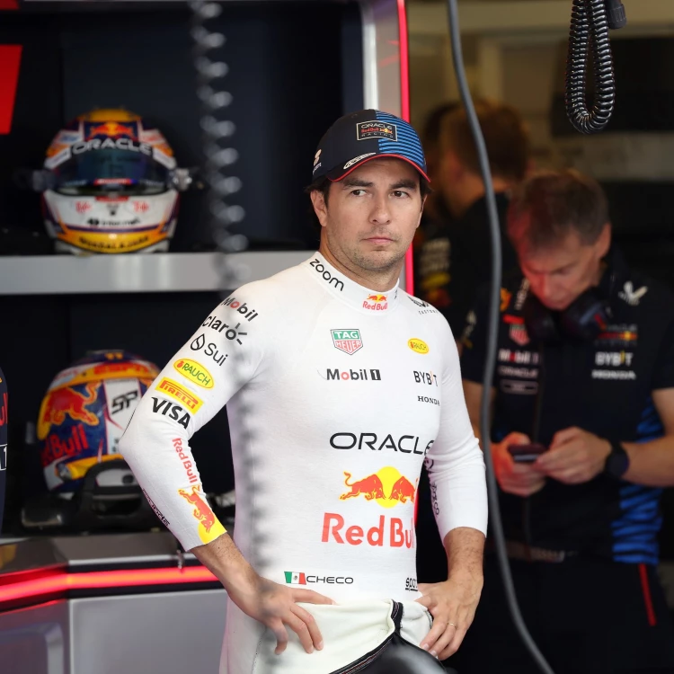 Imagen relacionada de sergio perez red bull termino vinculo