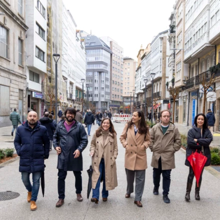 Imagen relacionada de avances reurbanizacion calle san andres la coruna