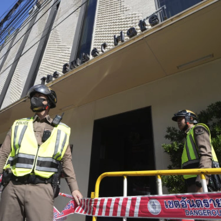 Imagen relacionada de tragedia hotel bangkok