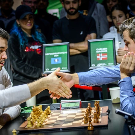 Imagen relacionada de mundial ajedrez carlsen nepomniachtchi comparten titulo