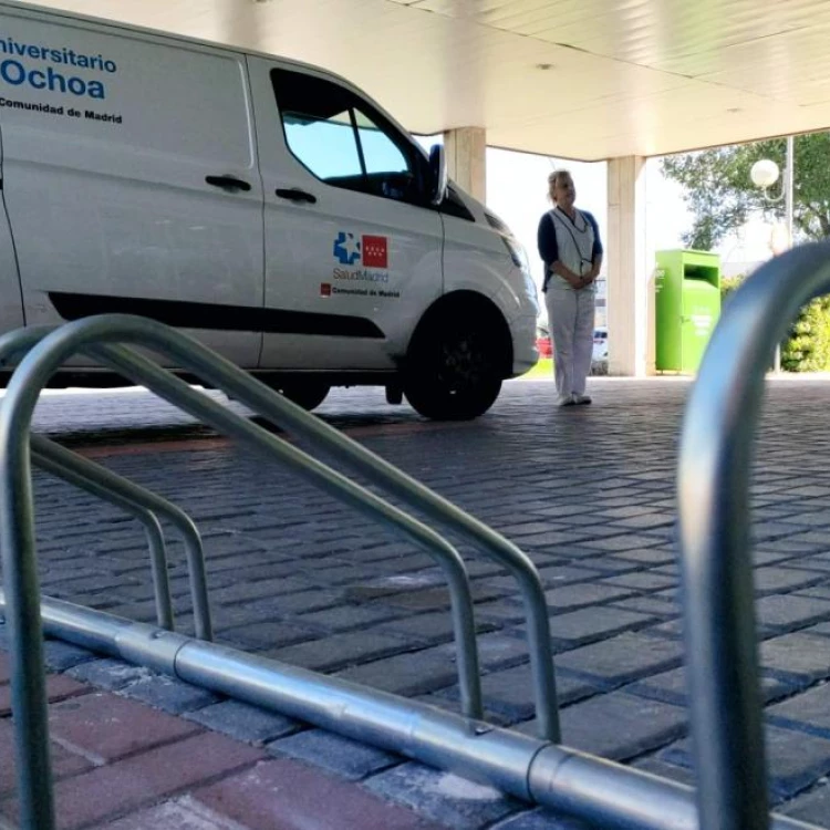 Imagen relacionada de movilidad sostenible hospital severo ochoa madrid