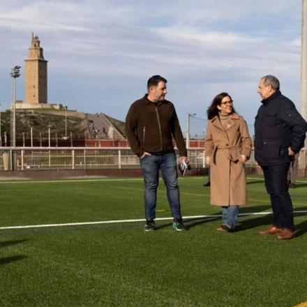 Imagen relacionada de renovacion campo 1 ciudad deportiva coruna