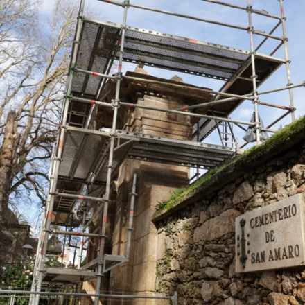 Imagen relacionada de restauracion puerta cementerio san amaro coruna