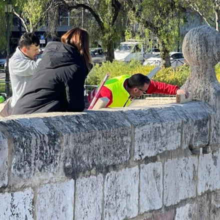 Imagen relacionada de restauracion pretil turia torres serranos