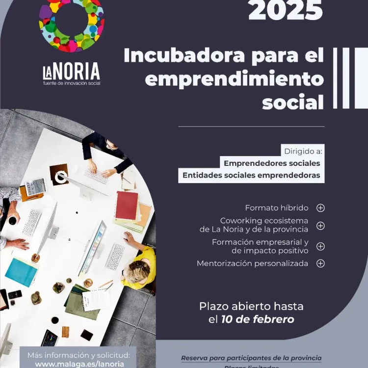 Imagen relacionada de nueva convocatoria emprendedores sociales malaga