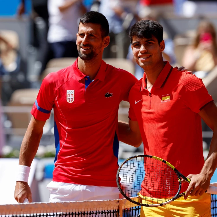 Imagen relacionada de djokovic alcaraz cuartos abierto australia