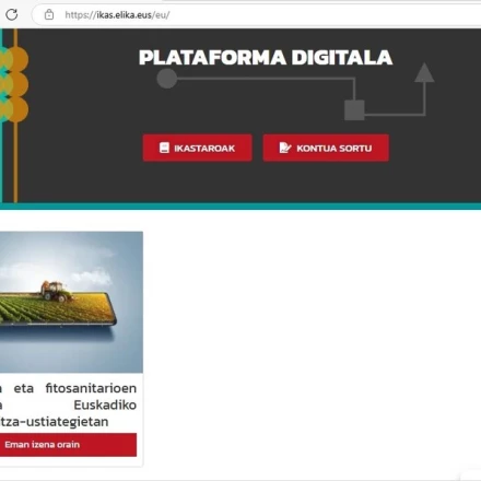 Imagen relacionada de nueva plataforma educacion seguridad alimentaria euskadi