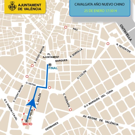 Imagen relacionada de valencia ano nuevo chino trafico especial