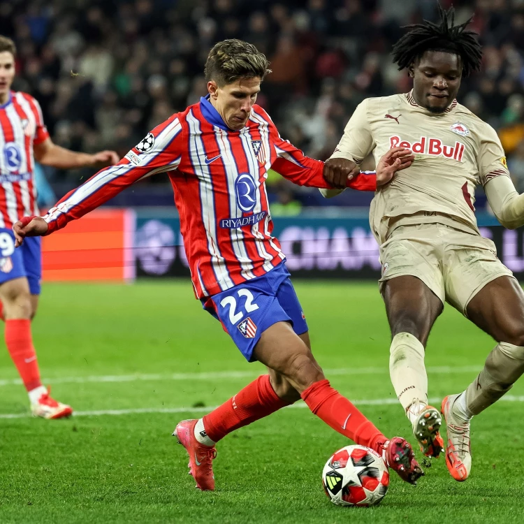 Imagen relacionada de atletico madrid octavos victoria salzburgo