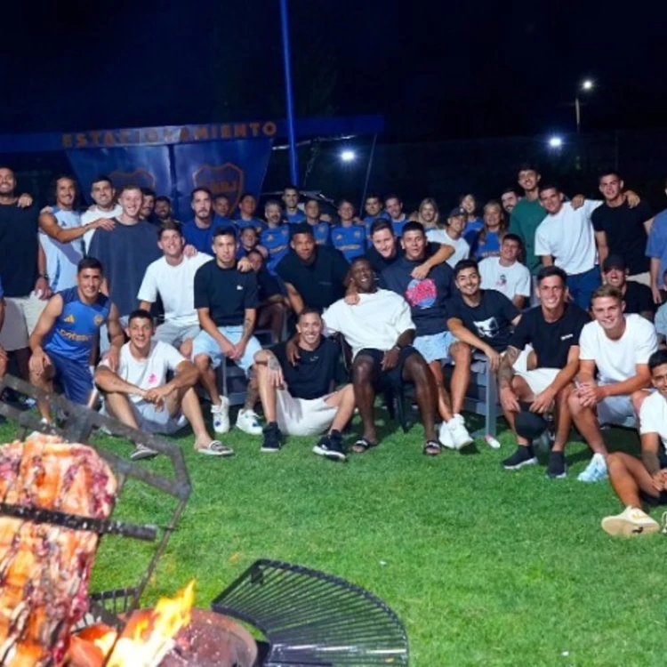 Imagen relacionada de boca juniors celebra victoria cena asado ezeiza