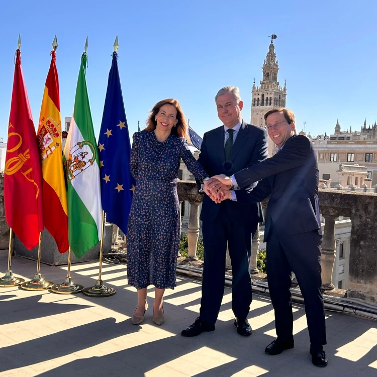 Imagen relacionada de visita oficial alcaldesa zaragoza sevilla