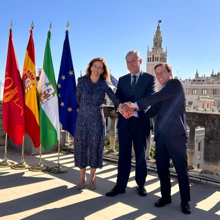 Imagen relacionada de visita oficial alcaldesa zaragoza sevilla