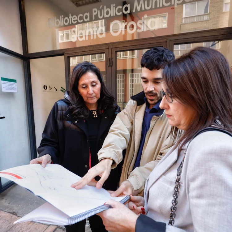 Imagen relacionada de renovacion biblioteca santa orosia